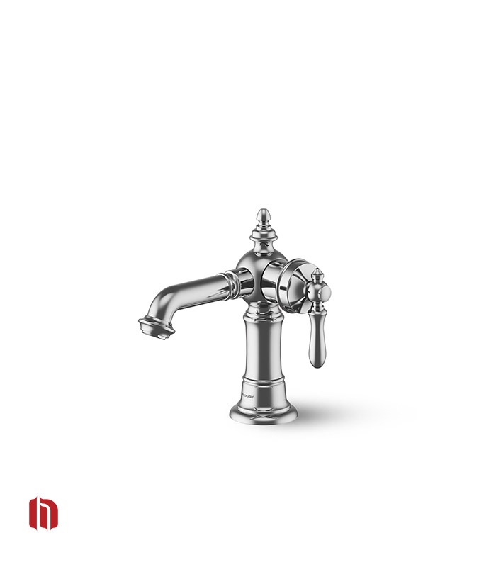 شیر روشویی ثابت شودر مدل بیزانس کروم