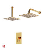 شیر حمام توکار شودر مدل رومر تیپ 1 BRASS طلا