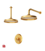 شیر حمام توکار شودر مدل زیگموند تیپ 1 BRASS طلا مات