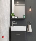 روشویی رو کابینتی چینی کرد مدل آلپن