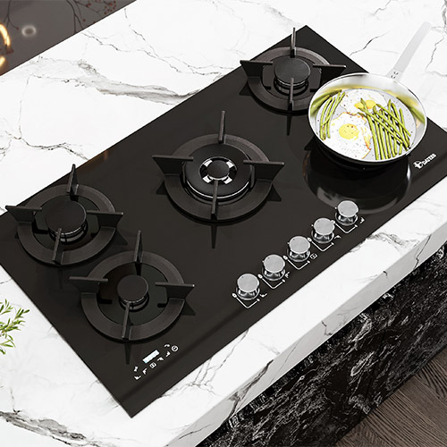 اجاق گاز شیشه ای